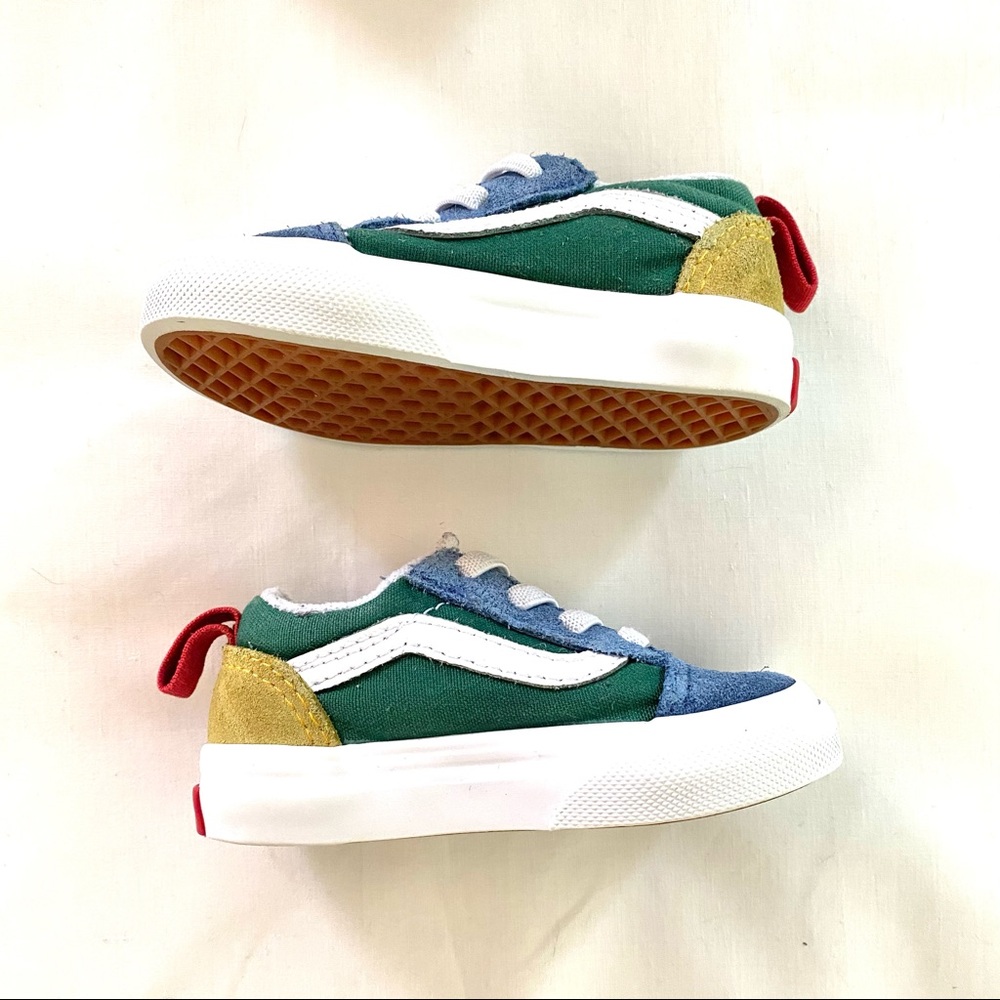 SOLD! 💚Vans Toddler Yacht Club Old Skool Elastic - Picture 7 of 15